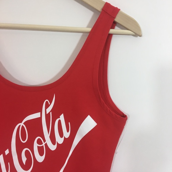 Coca Cola red enjoy Coca Cola logo bodysuit - Picture 4 of 8